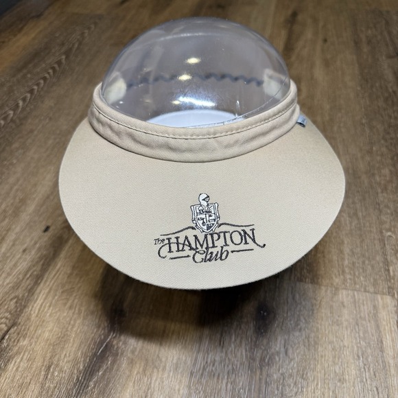 Other - Imperial King & Prince Golf Visor Wide Brim Khaki Tan Black St‎ Simon Sea Island